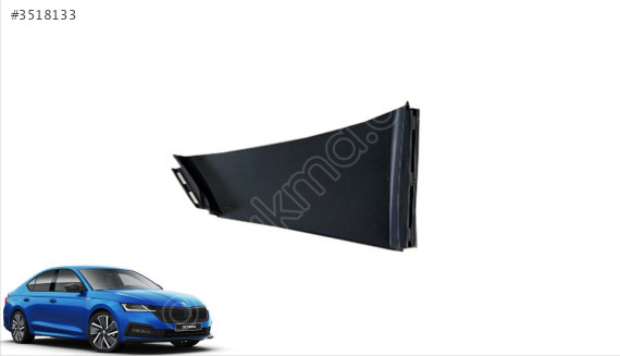 5E3807368 Skoda Octavia Ön Tampon İç Kapak Sağ