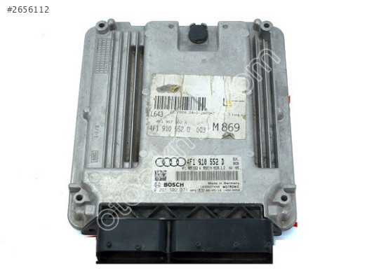 Audi	A6 C6 Motor Beyni 4F1910552D 0261S02371	MED9.1.2 Garantili