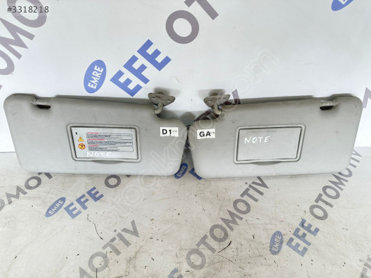 nissan note sağ güneşlik (son fiyat)