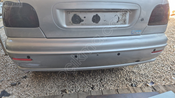 Marea arka tampon hatasız gri sökme