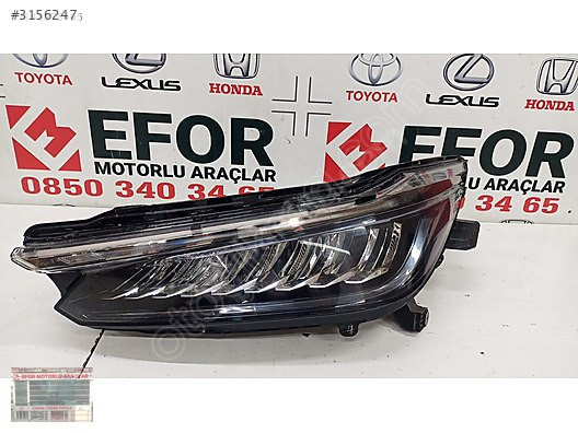 HONDA CİTY ORJİBAL ÇIKMA SOL ÖN FAR 22-23