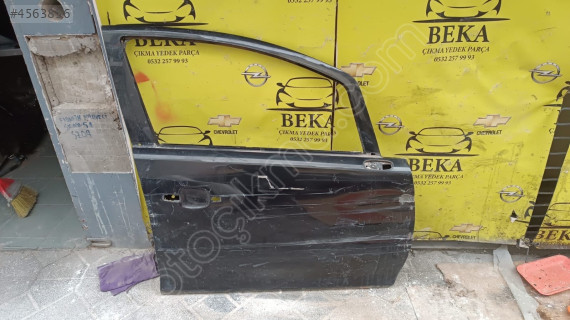 OPEL CORSA D SAĞ ÖN KAPI SİYAH ÇIKMA ORJİNAL YEDEK PARÇA