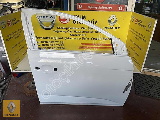 RENAULT MEFGAN 4 ÇIKMA ORJİNAL SAĞ ÖN KAPI VE DİĞER PA