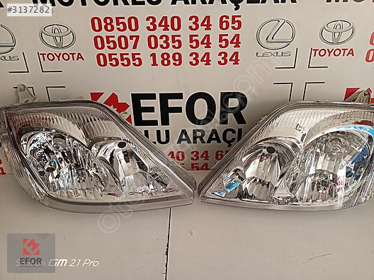 TOYOTA COROLLA SIFIR SOL FAR 02-06 OEM NO: 81170-02190