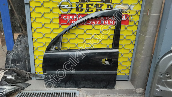 OPEL COMBO C SOL ÖN KAPI SİYAH ÇIKMA ORJİNAL YEDEK PARÇA