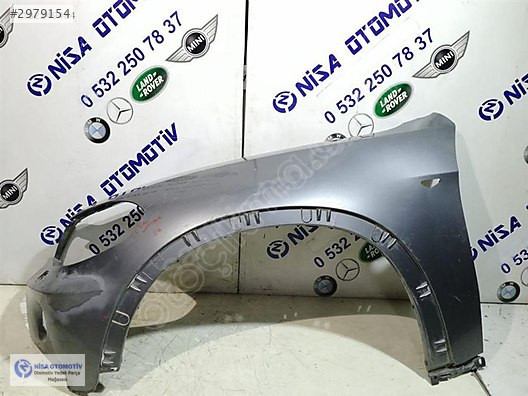 BMW X5 SERİSİ E70 KASA ÖN SOL ÇAMURLUK MAKYAJSIZ ORJ 51657178395