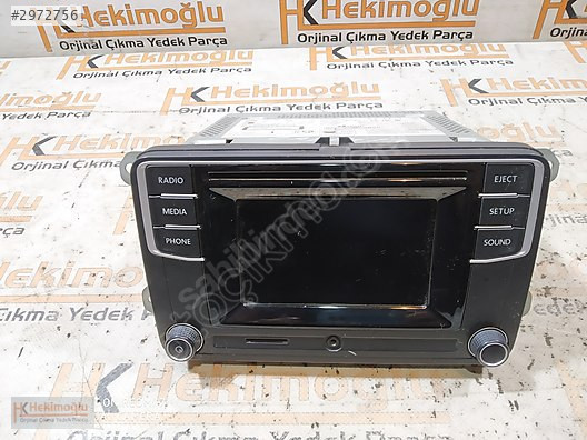 VW CADDY TEYP RADIO CD ÇALAR MULTİMEDYA 1K8 035 150 D 1K8035150D