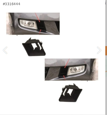 HONDA CIVIC SİS KAPAĞI YAN IZGARA SAĞ-SOL 07-09