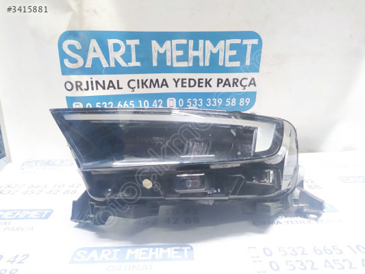 ÇIKMA OPEL MOKKA FULL LED SOL ÖN FAR 9834003280