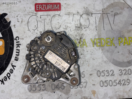 231001318R RENAULT CLİO CAPTUR FLUENCE 1.5 DCI 120A şarj dinamosu