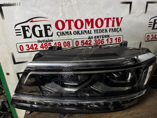 2015/2020 VW TİGUAN SAĞ SOL FAR ORJINAL HATASIZ