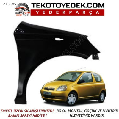 YARİS ÖN ÇAMURLUK (DELİKLİ) SAĞ SOL 1999 VE ÜZERİ / KAMPANYA