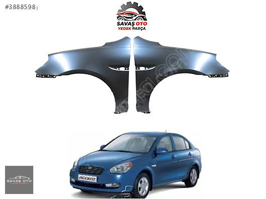 ACCENT ERA ÖN ÇAMURLUK SAĞ SOL 2006+ ADET FYT / 663110P300