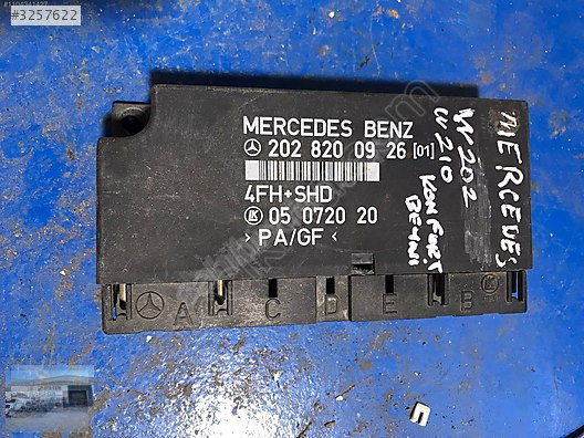 OTO CEMDEN ÇIKMA MERCEDES W202 C KASA COMFOR BEYNİ 20282009