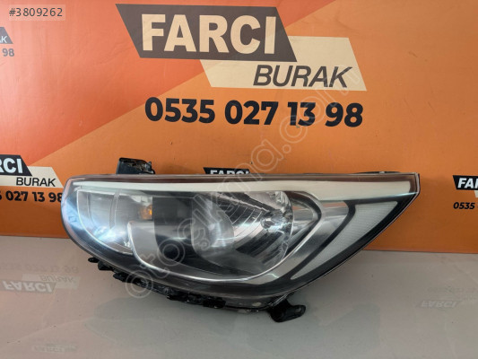 ACCENT BLUE BEYAZ KAŞ SOL FAR ORJİNAL