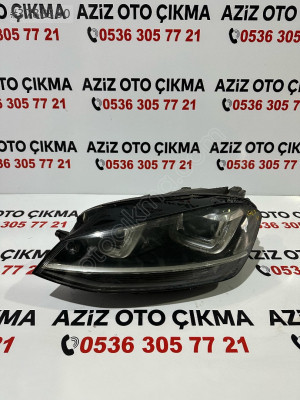 GOLF 7 U LED SOL FAR ORJİNAL ÇIKMA