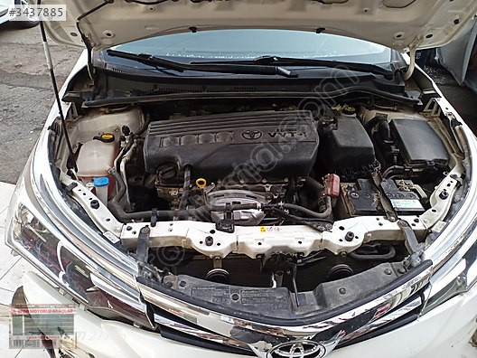 TOYOTA COROLLA 1.33 MOTOR KOMPLE ORJİNAL SÖKME PARÇA 48500KM