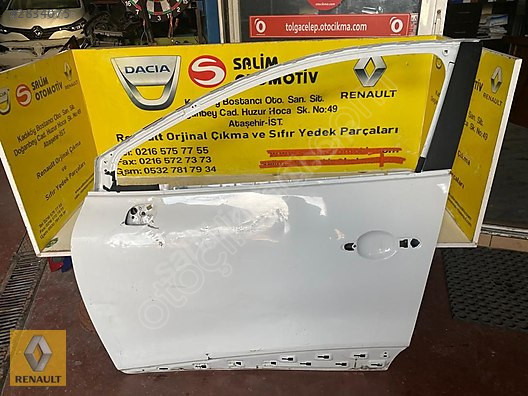 Clio4 için Orjinal Renault Sol Ön Kapı ve Diğer Çıkma Parç