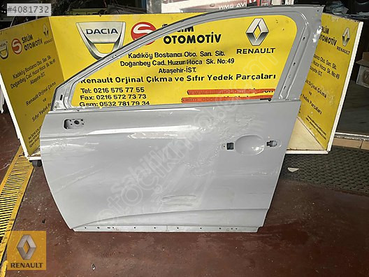 RENAULT CLIO 5 ÇIKMA ORJİNAL SOL ÖN KAPI VE DİĞER PARÇALARI