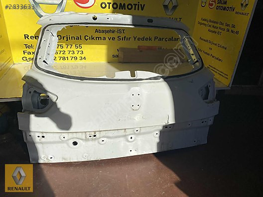 RENAULT CLIO 4 ÇIKMA ORJINAL SW BAGAJ KAPAĞI VE DİĞER PARÇALARI