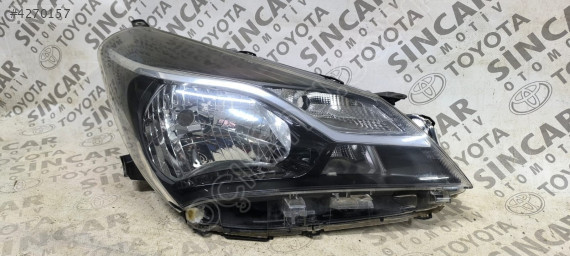 TOYOTA YARİS 2015 2016 2017 2018 SAĞ ÖN FAR ÇIKMA ORJİNAL