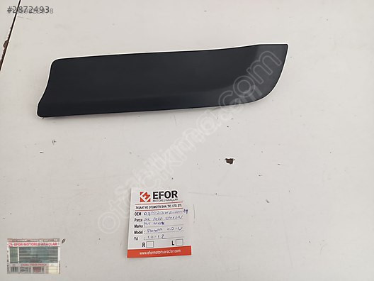 HONDA CR-V ORJİNAL ÇIKMA SOL ARKA TAMPON ALT KAPAK MOD 10-12