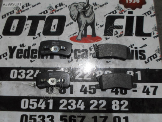 MAZDA-6 2010 (670520) ARKA BALATA SIFIR VALEO