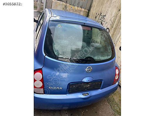 Nissan Micra Bagaj Kapağı Hatasız