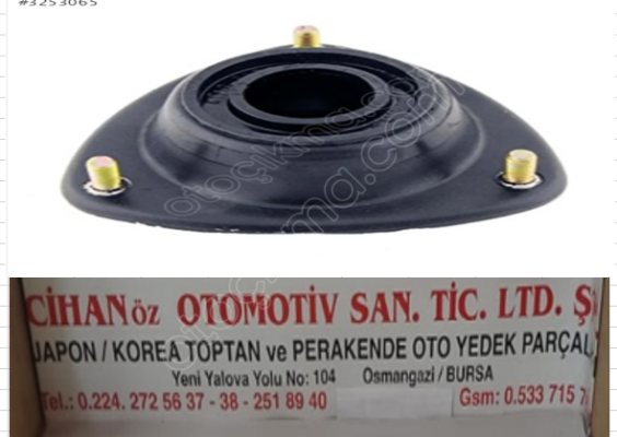 AMORTİSÖR KULE SWIFT ÖN 97-01
