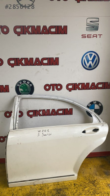 MERCEDES W221 KASA SOL ARKA KAPI SEDEFLİ BEYAZ HATASIZ
