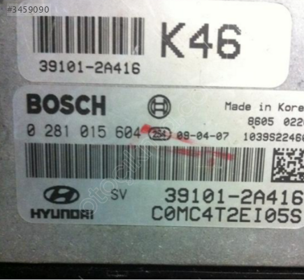 HYUNDAİ ERA MOTOR BEYNİ.0281015604(DİZEL)