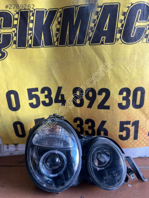 Mercedes E-Class W210 Sağ Ön Far - Orijinal Çıkma Parça