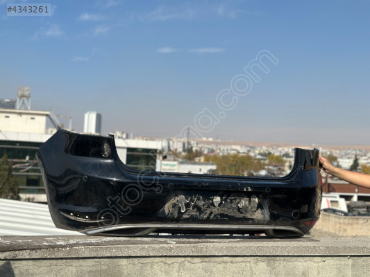 VOLKSWAGEN GOLF 7 2013-2017 ARKA TAMPON SİYAH