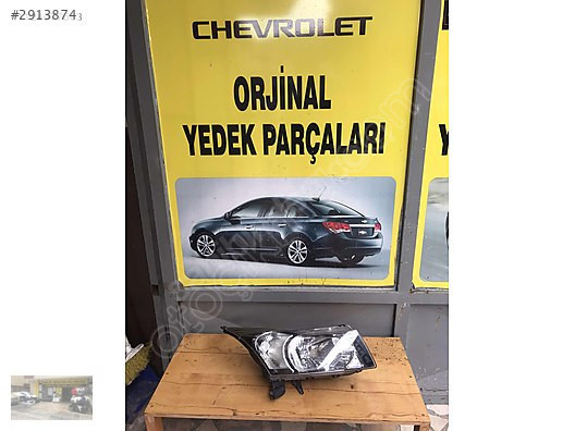 Chevrolet cruze sağ ön far ORJİNAL OTO OPEL ÇIKMA