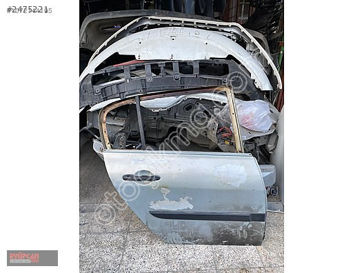 Renault Megane 2 İçin Sağ Arka Kapı - Oto Çıkma Parça