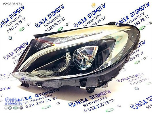 MERCEDES C SERİSİ W205 KASA SOL FAR MAKYAJSIZ XENON A2059062504