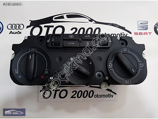 1K0820047DJ-1K0820047FL-1K0820047GE CADDY KLİMA KONTROL PANELİ