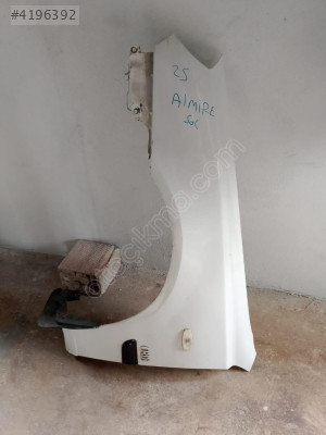 Hyundai accent admire sol ön çamurluk boyalı temiz