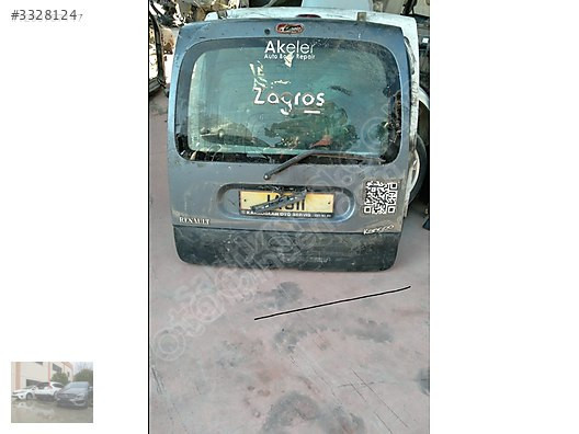 RENAULT KANGOO 2 BAGAJ KAPAĞI ÜNALLAR OTO ÇIKMA YEDEK PARÇA