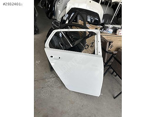 Golf 7 sağ arka kapı beyaz orijinal