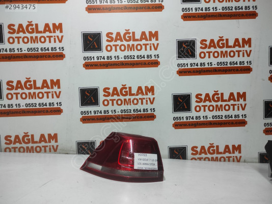 VW GOLF-7 12-19 ÇIKMA  SOL ARKA STOP OEM; 5G9945095