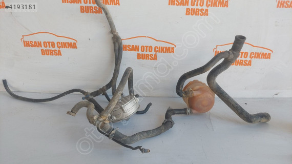 Renault express yedek su deposu radyatör su boruları