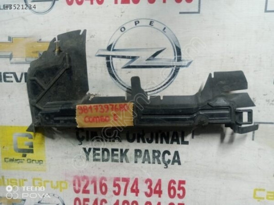 OPEL COMBO E HAVA KANALI OEM 9817397680  ÇIKMA SÖKME YEDEK PARÇA