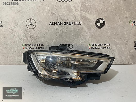 AUDİ A3 SAĞ Z FAR ORJİNAL 2016-2020