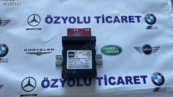 BMW F15 X5 Mazot Kontrol Ünitesi 1614 7371832