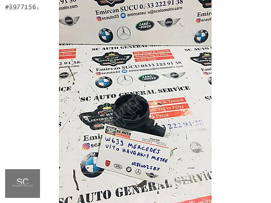 MERCEDES VİTO W639 HAVA AKIŞMETRE 0281002585