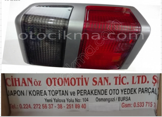 KIA BESTA DIŞ SAĞ STOP KIA HIBESTA STOP