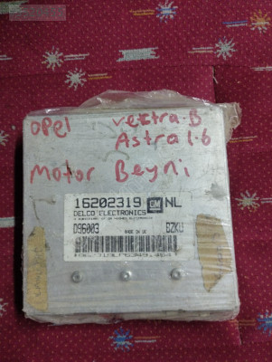 Opel Vectra B 1.6 Motor Beyni 16202319 NL