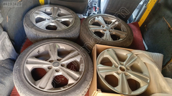 2011-25 FORD FOCUS KUGA-CORNET -VOLVO 17 İNÇ ÇELİK JANT TAKIM