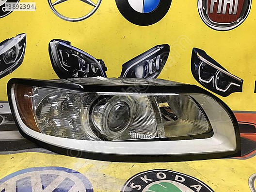 VOLVO S40 SAĞ FAR ORJİNAL ÇIKMA TEMİZ